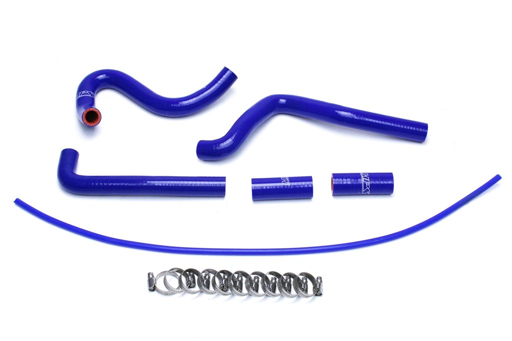 HPS Blue Silicone Radiator Coolant Hose Kit Kawasaki 94-02 KX250 , 57-1505-BLUE