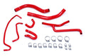 HPS Red Reinforced Silicone Radiator and Heater Hose Kit Coolant Ford 2015-2017 Mustang 3.7L V6 57-1506-RED