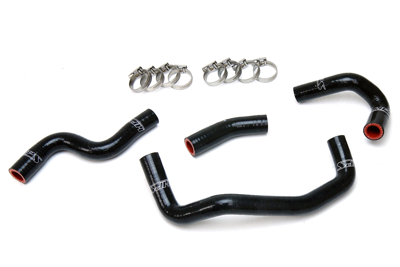 HPS Black Silicone Heater Hose Kit 2006-2015 Mazda Miata MX5 2.0L 4pcs set 57-1508-BLK