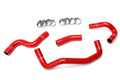 HPS Reinforced Red Silicone Heater Hose Kit Coolant Mazda 06-14 Miata 2.0L 57-1508-RED