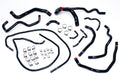 HPS Black Reinforced Silicone Radiator + Heater Hose Kit Coolant Mazda 10-13 Mazdaspeed 3 2.3L Turbo 57-1512-BLK