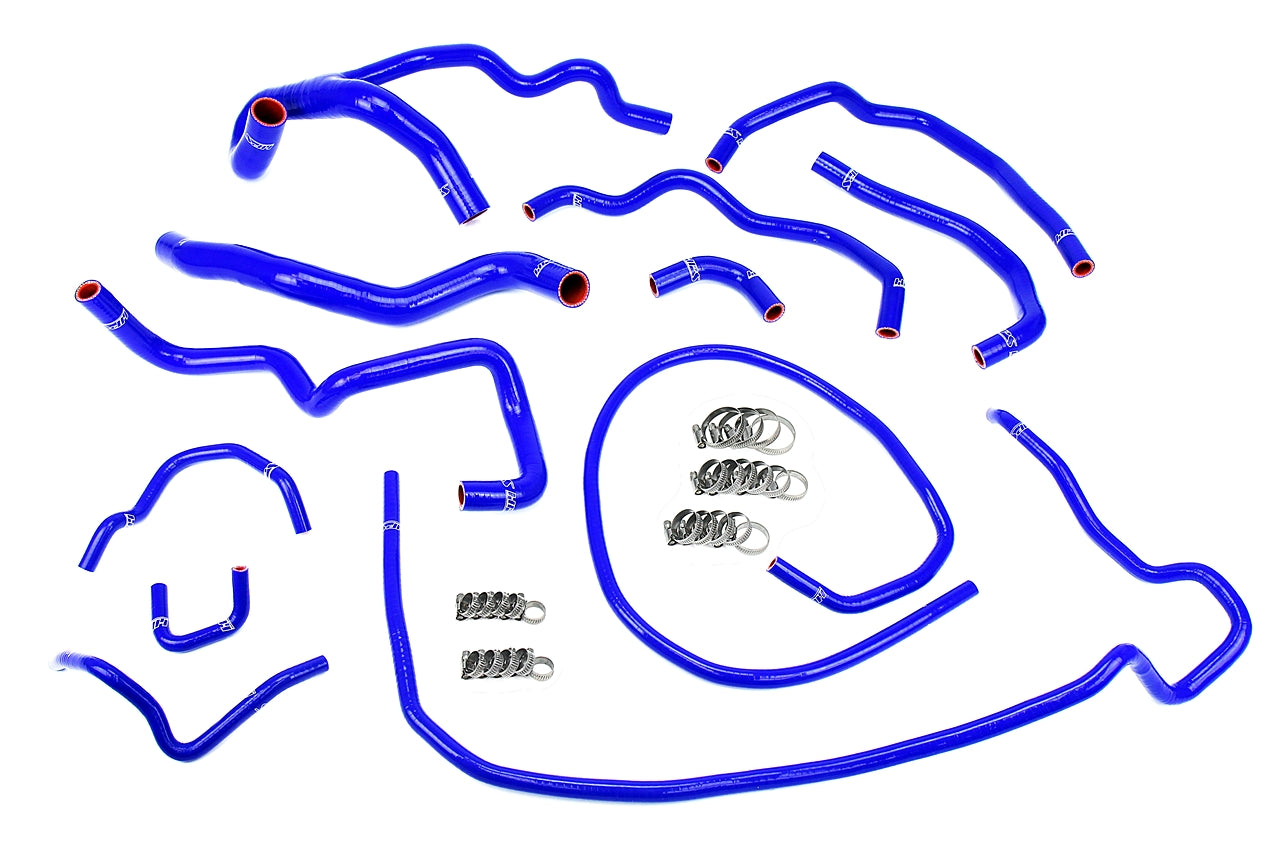 HPS Blue Silicone Radiator + Heater Hose Kit 2010-2013 Mazda Mazdaspeed 3 MZ3 2.3L Turbo 57-1512-BLUE