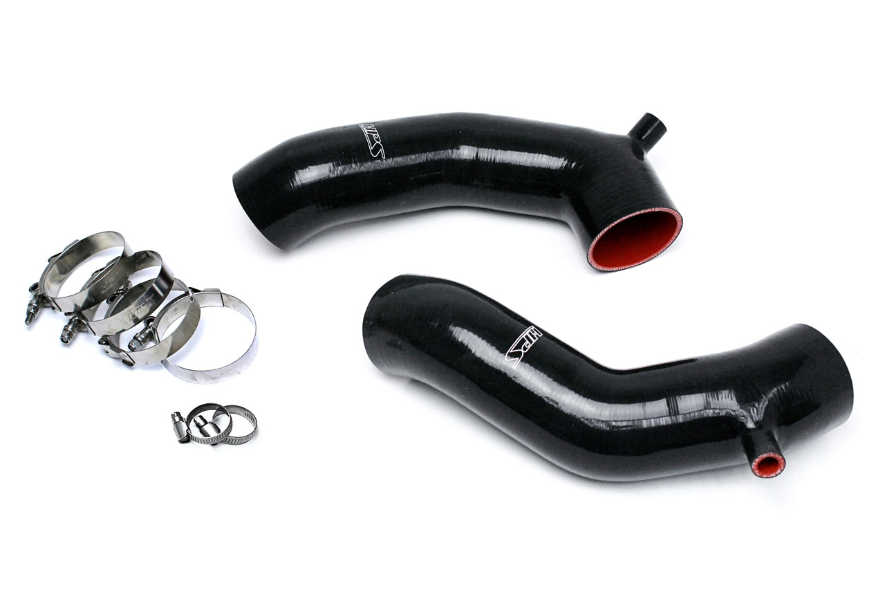 HPS Black Silicone Post MAF Cold Air Intake Hose Kit Infiniti 2014-2019 Q70 5.6L V8, 57-1517-BLK