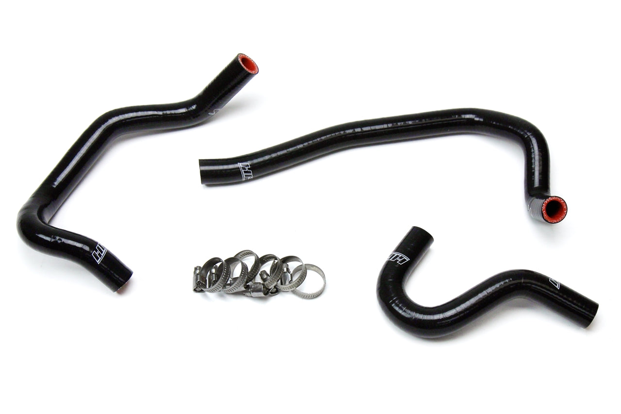 HPS Black Silicone Heater Hose Kit 1986-1992 Toyota Supra MK3 Turbo NA 7MGE 7MGTE 57-1520-BLK