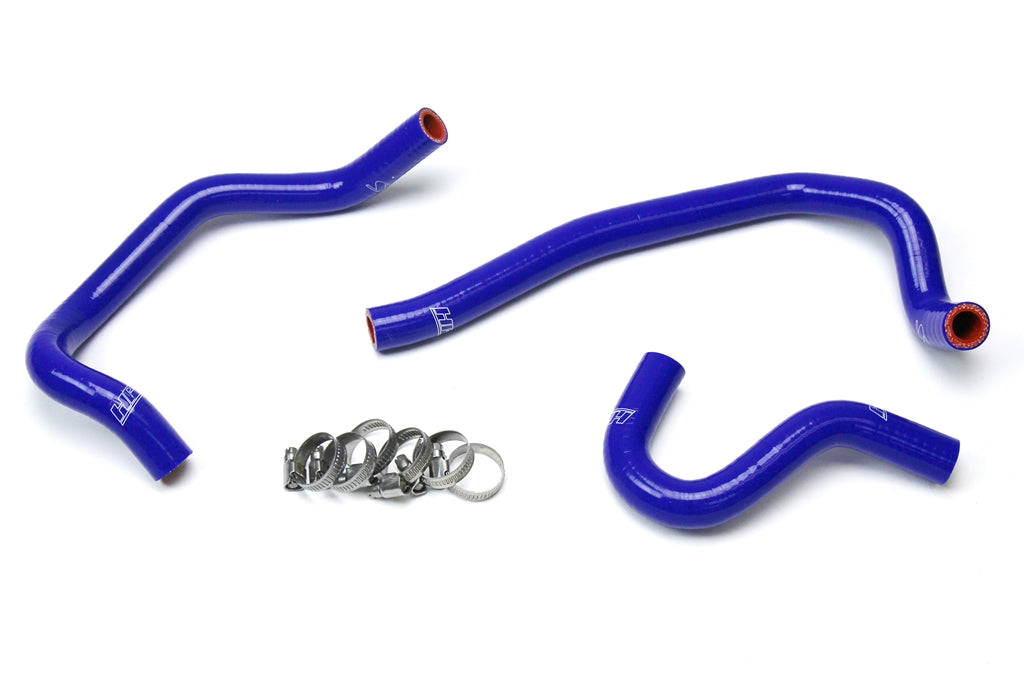 HPS Blue Reinforced Silicone Heater Hose Kit Coolant Toyota 86-92 Supra MK3 Turbo NA 7MGE 7MGTE 57-1520-BLUE