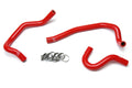 HPS Red Reinforced Silicone Heater Hose Kit Coolant Toyota 86-92 Supra MK3 Turbo NA 7MGE 7MGTE 57-1520-RED