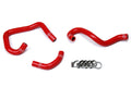 HPS Red Reinforced Silicone Heater Hose Kit Coolant Toyota 93-98 Supra MK4 2JZ Turbo 57-1521-RED