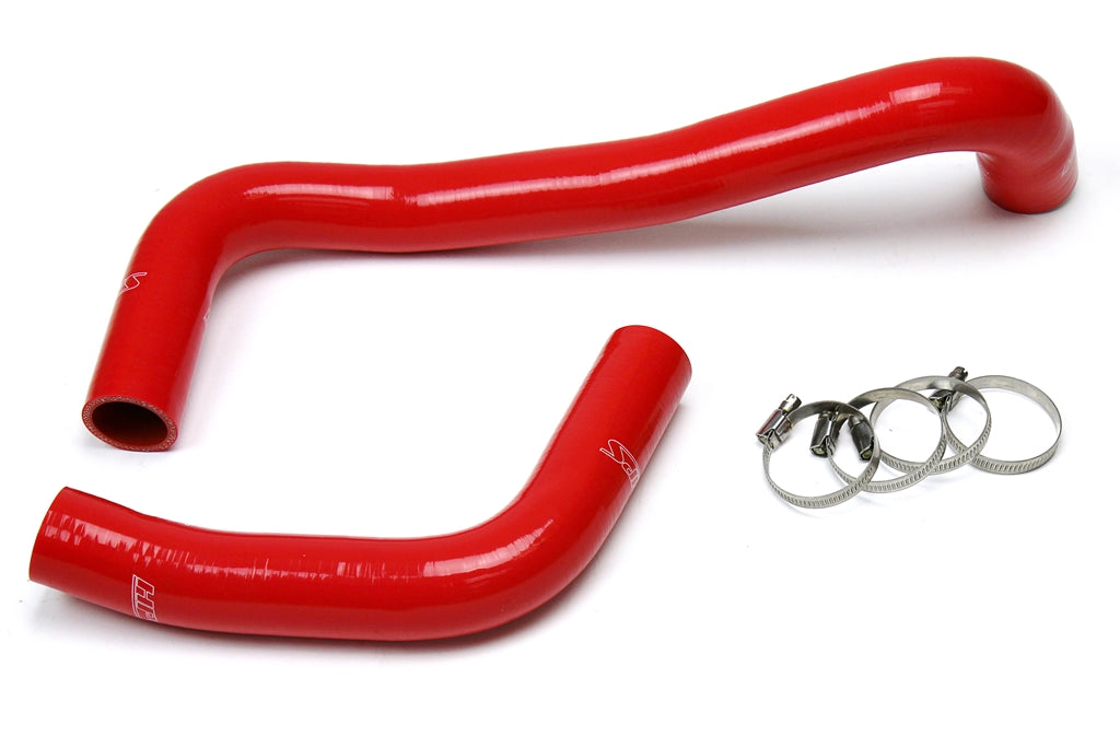 HPS Red Reinforced Silicone Radiator Hose Kit Coolant Toyota 98-07 Land Cruiser 4.7L V8 57-1522-RED