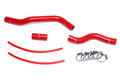 HPS Red Reinforced Silicone Radiator Hose Kit Coolant Honda 01-05 Civic 1.7L Manual Trans. 57-1525-RED