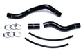 HPS Black Reinforced Silicone Radiator Hose Kit Coolant Honda 01-05 Civic 1.7L Automatic Trans. 57-1526-BLK
