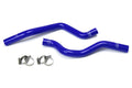 HPS Blue Reinforced Silicone Heater Hose Kit Coolant Mitsubishi 2008-2017 Lancer 2.0L 2.4L DE ES GTS 57-1529-BLUE