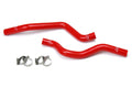 HPS Red Reinforced Silicone Heater Hose Kit Coolant Mitsubishi 2008-2017 Lancer 2.0L 2.4L DE ES GTS 57-1529-RED