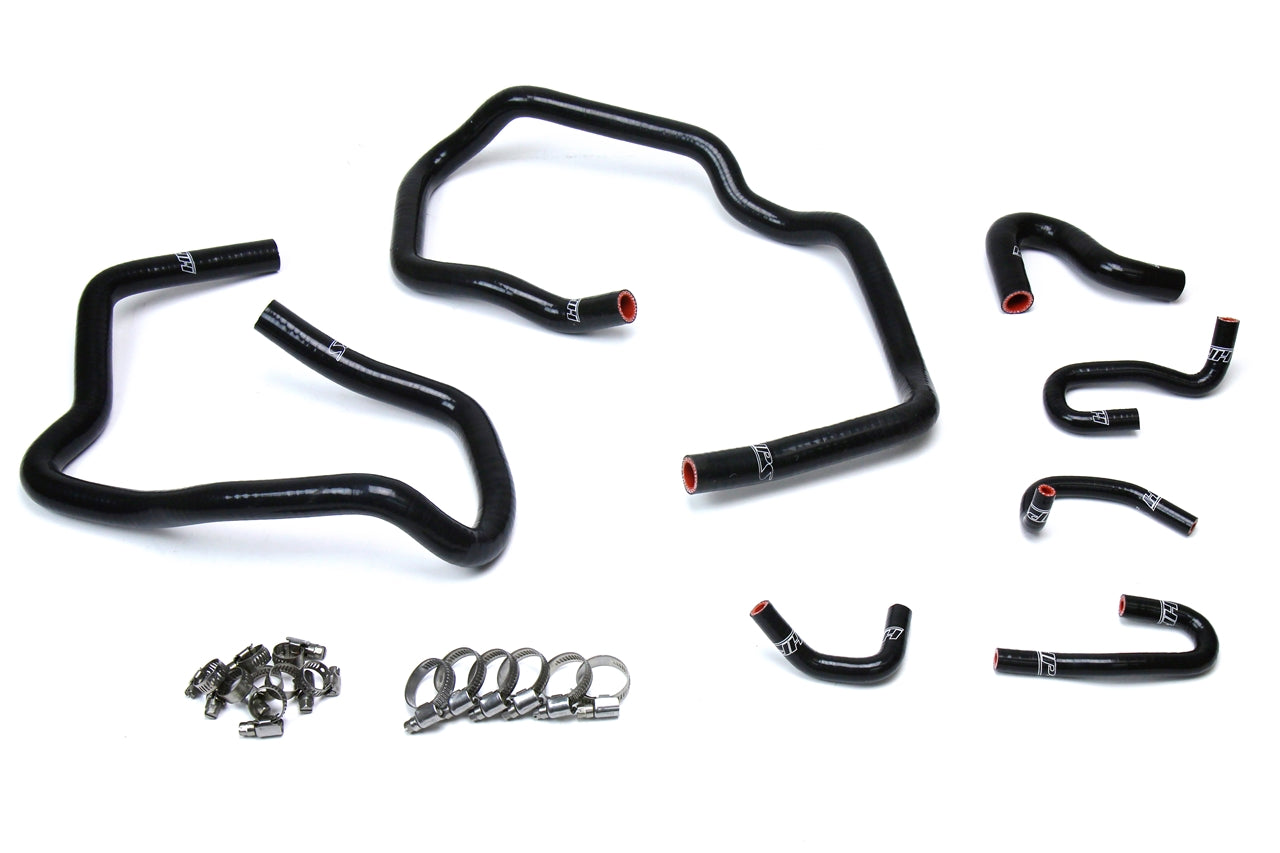 HPS Black Silicone Heater Hose Kit 2010-2014 Toyota FJ Cruiser 4.0L V6 57-1547-BLK