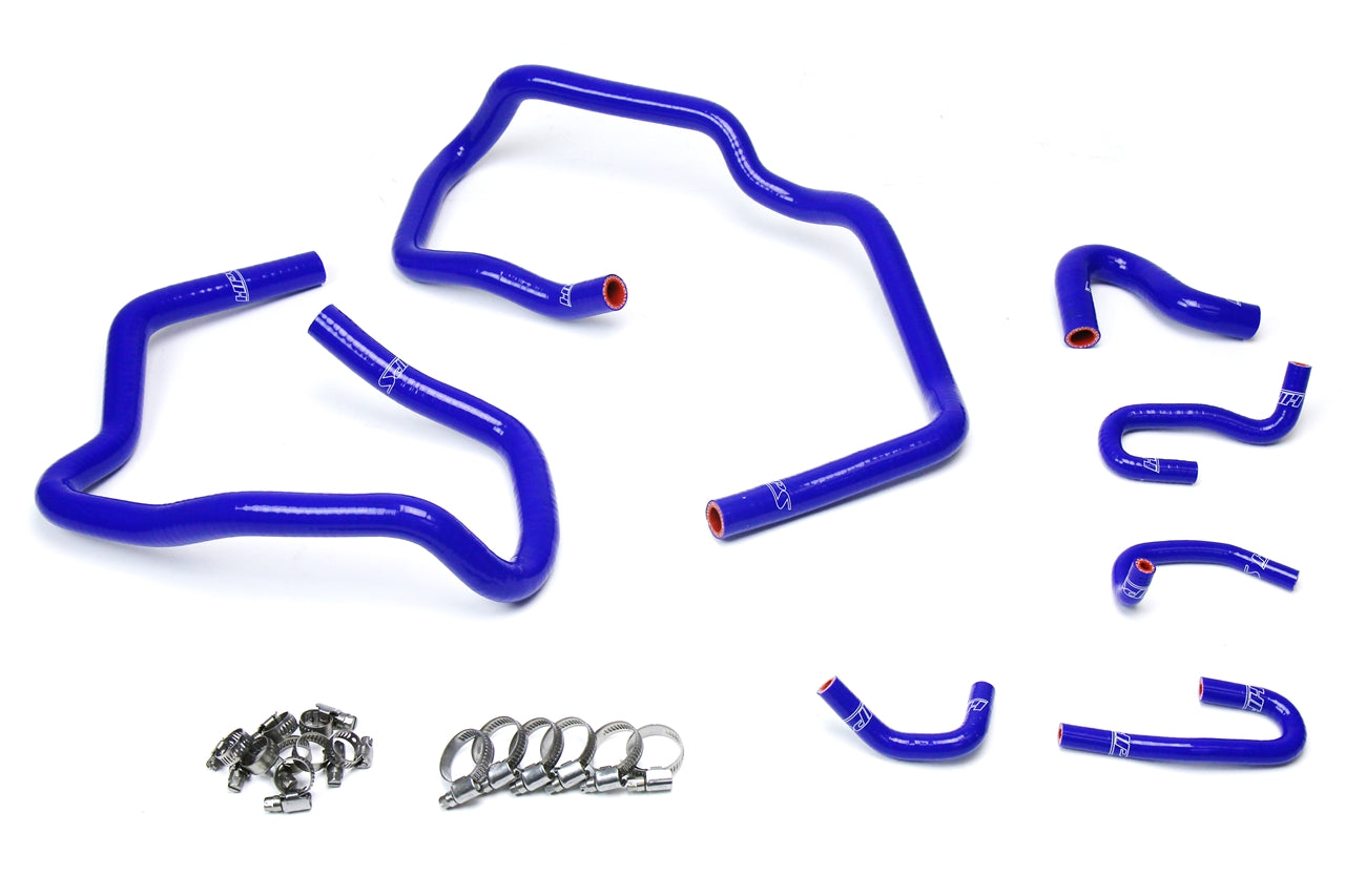 HPS Blue Silicone Heater Hose Kit 2010-2014 Toyota FJ Cruiser 4.0L V6 57-1547-BLUE