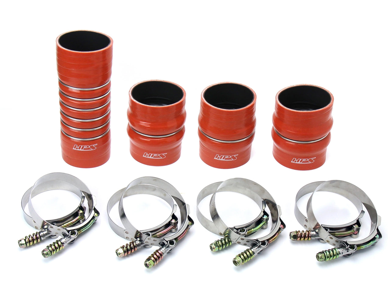 HPS High Temp Aramid Silicone Intercooler Hose Boots Kit Dodge