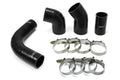 HPS Black High Temp Aramid Reinforced Silicone Intercooler Hose Boots Kit Chevy 2002-2004 Silverado 2500 HD 6.6L Duramax LB7 Diesel 57-1575-BLK