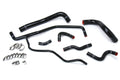 HPS Black Reinforced Silicone Radiator + Heater Hose Kit Coolant Dodge 11-17 Challenger 3.6L V6 57-1583-BLK