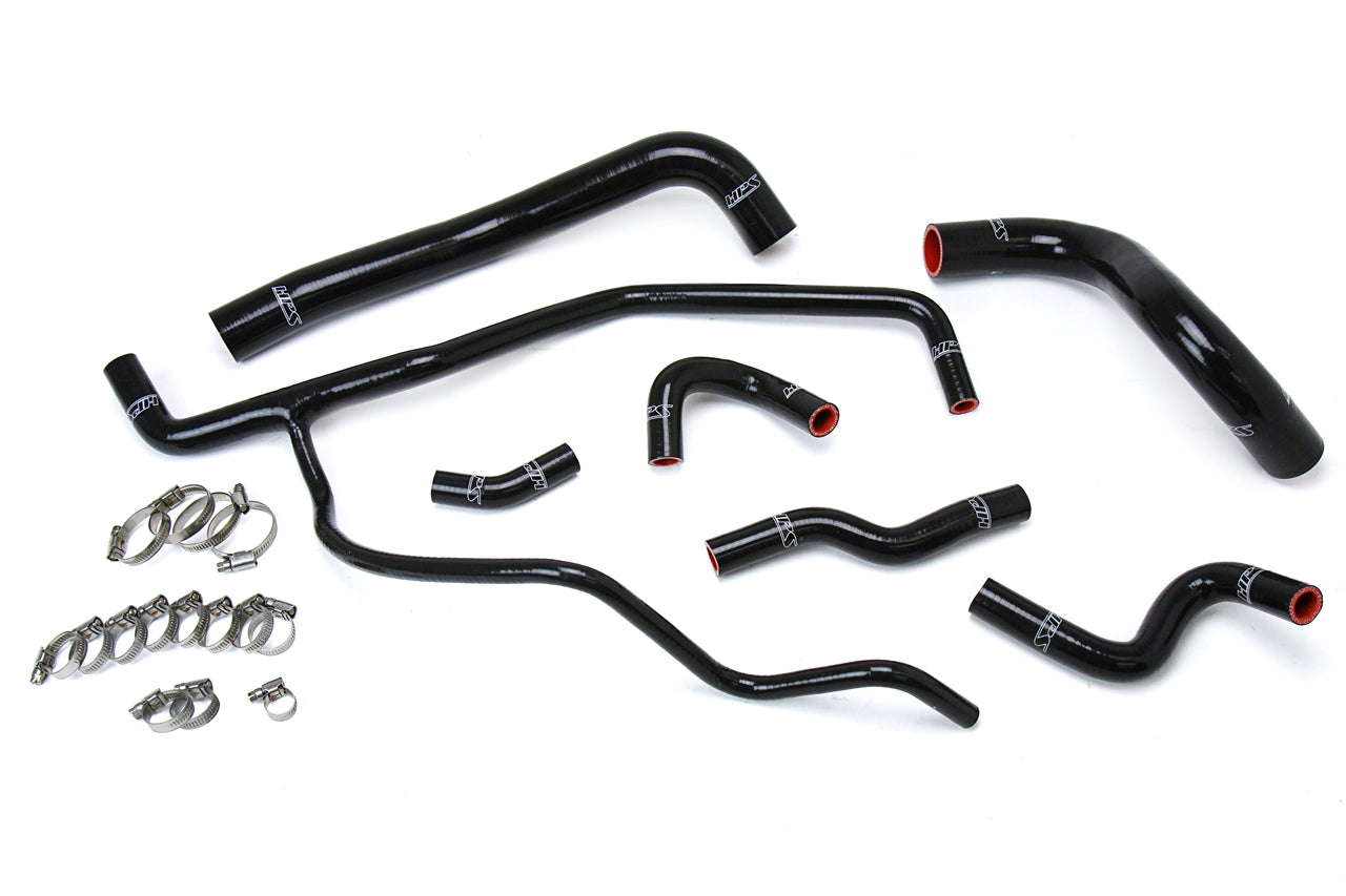 HPS Black Silicone Radiator + Heater Hose Kit 2011-2020 Chrysler 300 3.6L V6 57-1583-BLK