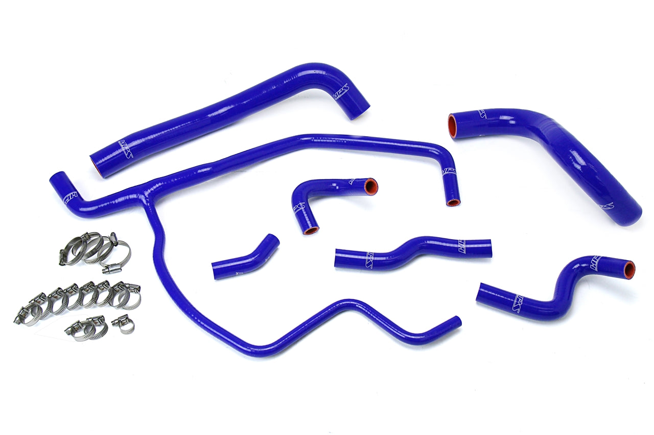 HPS Blue Silicone Radiator + Heater Hose Kit 2011-2020 Dodge Charger 3.6L V6 57-1583-BLUE