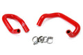 HPS Red Silicone Heater Hose Kit 2001-2005 Lexus IS300 IS 300 57-1586-RED