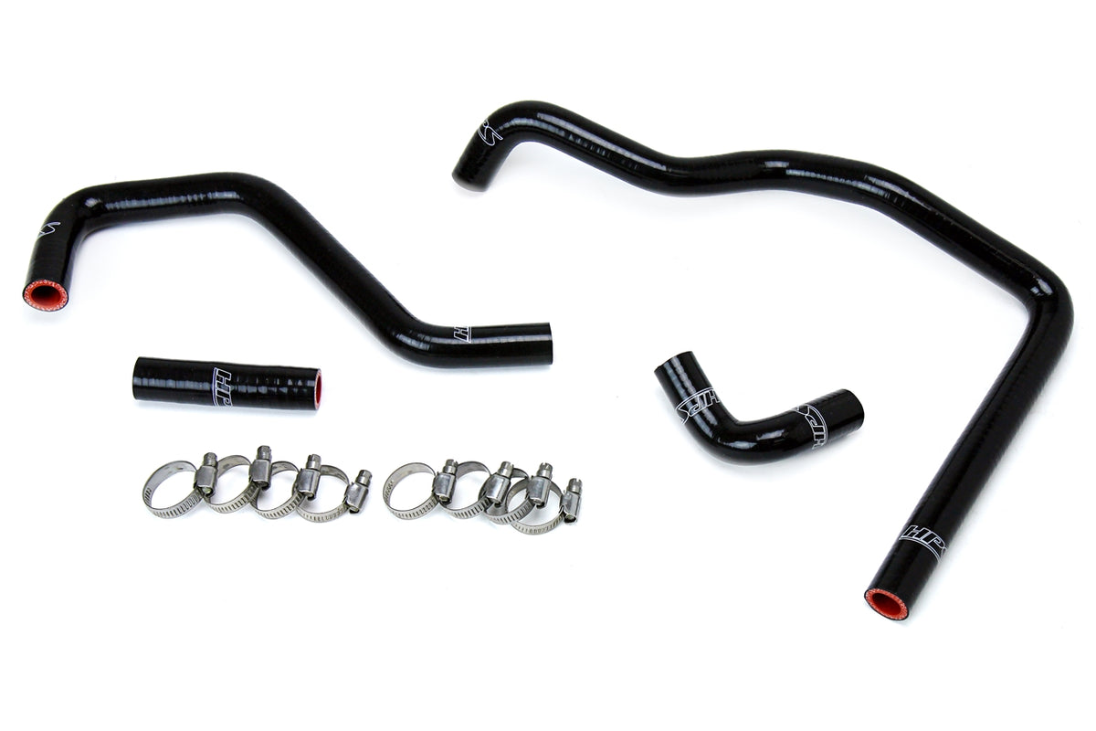HPS Black Silicone Heater Hose Kit 1984-1988 Toyota Pickup 22RE Non Turbo EFI 57-1587-BLK