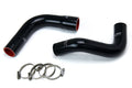 HPS Black Reinforced Silicone Radiator Hose Kit Coolant Jeep 81-85 CJ8 Scrambler 4.2L 57-1588-BLK
