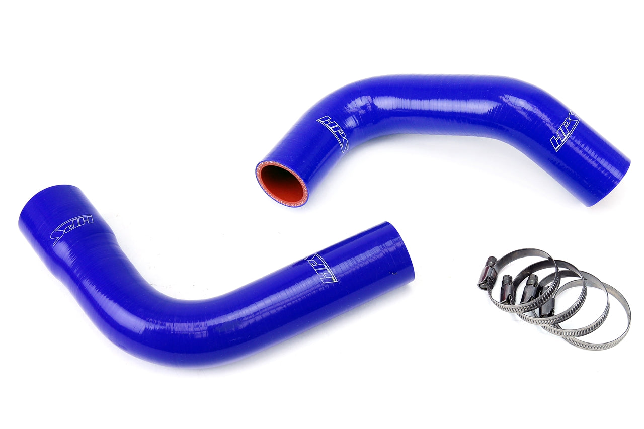 HPS Blue Silicone Radiator Hose Kit 1976-1986 Jeep CJ7 4.2L 57-1588-BLUE
