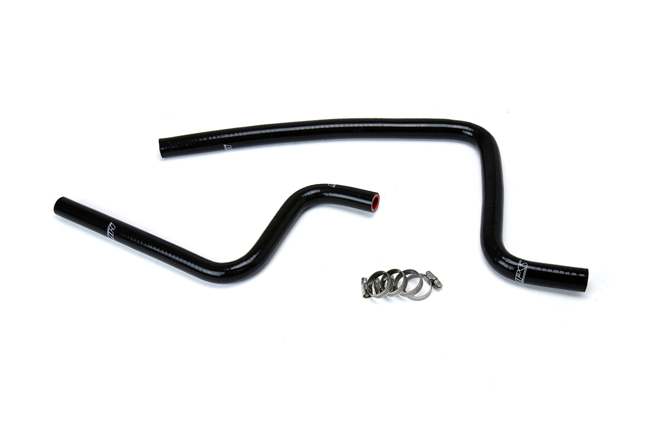 HPS Reinforced Black Silicone Heater Hose Kit Coolant Jeep 97-02 Wrangler TJ 2.5L 4Cyl 57-1590-BLK