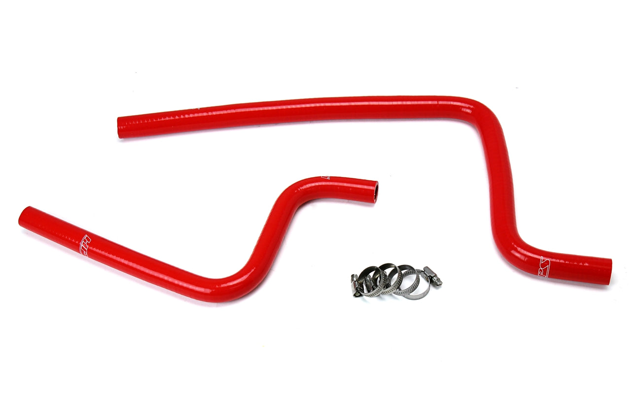 HPS Red Silicone Heater Hose Kit 1997-2002 Jeep Wrangler 2.5L 57-1590-RED