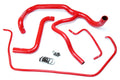 HPS Red Reinforced Silicone Radiator Hose Kit Coolant GMC 14-17 Sierra V8 5.3L 57-1594R-RED