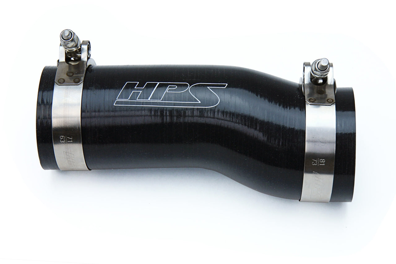 HPS Black Silicone Air Intake Kit Post MAF Hose 2016-2020 Honda Civic 1.5L Turbo 57-1595-BLK