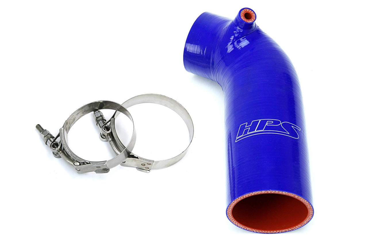 HPS Blue Silicone Post MAF Air Intake Hose Kit Honda 16-17 Civic 10th Gen 2.0L Non Turbo 57-1596-BLUE