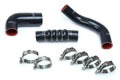 HPS Black Reinforced Silicone Intercooler Hose Kit Honda 17-18 Civic Si 1.5L Turbo 57-1599-BLK