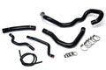 HPS Black Reinforced Silicone Radiator + Heater Hose Kit Mitsubishi 08-17 Lancer 2.0L 2.4L DE ES GTS 57-1609-BLK