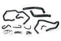 HPS Reinforced Black Silicone Radiator + Heater Hose Kit Coolant Toyota 10-14 FJ Cruiser 4.0L V6 57-1611-BLK