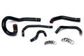 HPS Black Reinforced Silicone Radiator + Heater Hose Kit Coolant Toyota 86-92 Supra MK3 Turbo & NA 7MGE / 7MGTE Left Hand Drive 57-1612-BLK