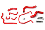 HPS Red Silicone Radiator Hose Kit 2004-2014 Nissan Titan V8 5.6L 57-1614-RED