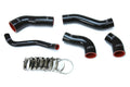 HPS Black Silicone Intercooler Hose Kit 2013-2017 Hyundai Veloster 1.6L Turbo 57-1629-BLK