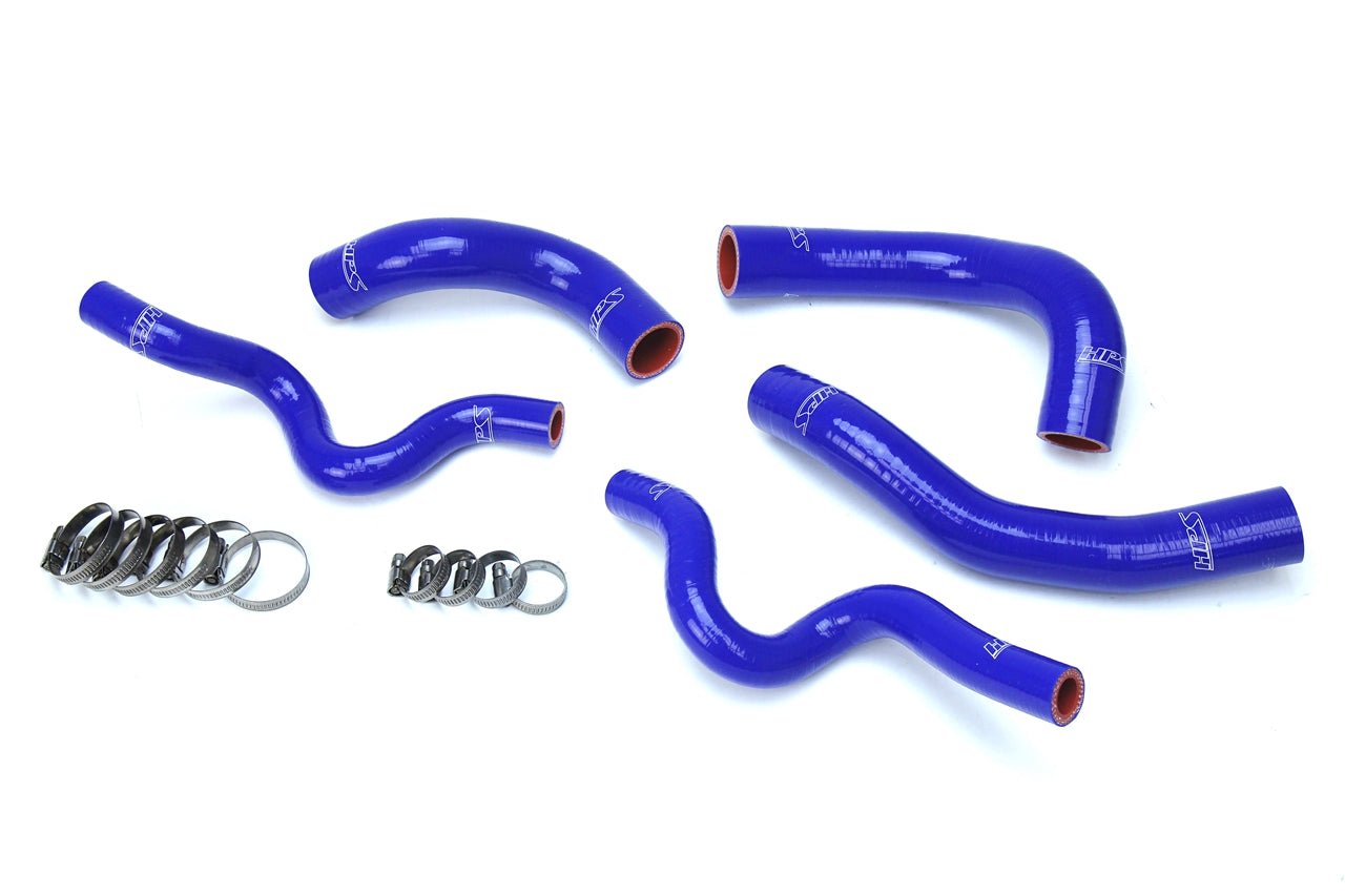 HPS Reinforced Blue Silicone Radiator Hose Kit Coolant Hyundai 13-17 Veloster 1.6L Turbo 57-1630-BLUE
