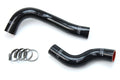 HPS Black Reinforced Silicone Radiator Hose Kit Coolant Lexus 15-18 RCF V8 5.0L 57-1632-BLK