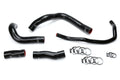 HPS Black Silicone Radiator Hose Kit 2016-2017 Lexus GS200t 2.0L Turbo 57-1633-BLK
