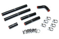 HPS Black Silicone Heater Hose Kit 1996-1997 Lexus LX450 FJ80 FJ 4.5L I6 equipped rear heater 57-1638-BLK
