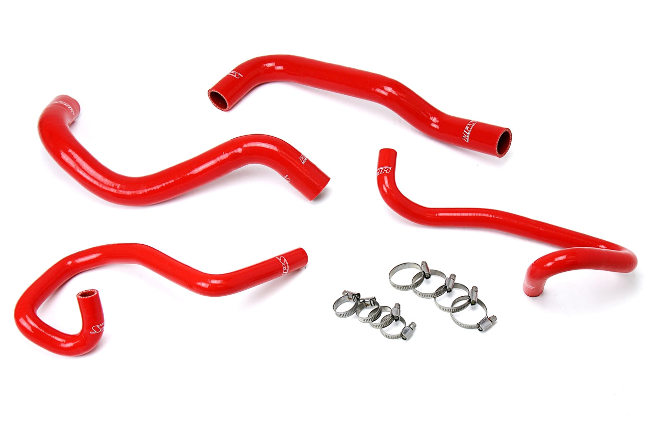 HPS Red Reinforced Silicone Radiator + Heater Hose Kit Toyota 05-18 Tacoma 2.7L 4Cyl 57-1640-RED