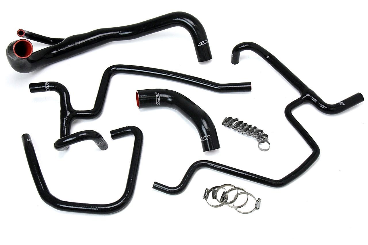HPS Black Silicone Radiator + Heater Hose Kit 2011-2020 Dodge Charger 5.7L V8 Pursuit 57-1646-BLK
