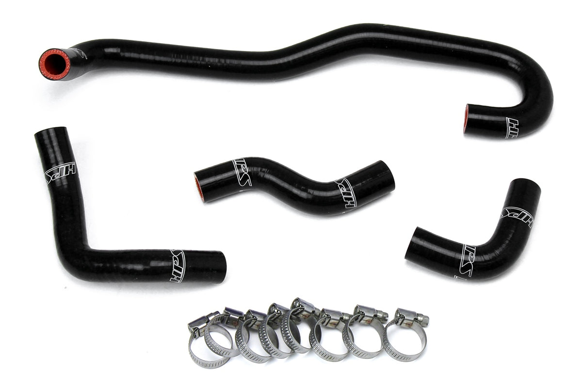 HPS Black Silicone Heater Hose Kit 1989-1992 Toyota Pickup 3.0L V6 57-1655-BLK