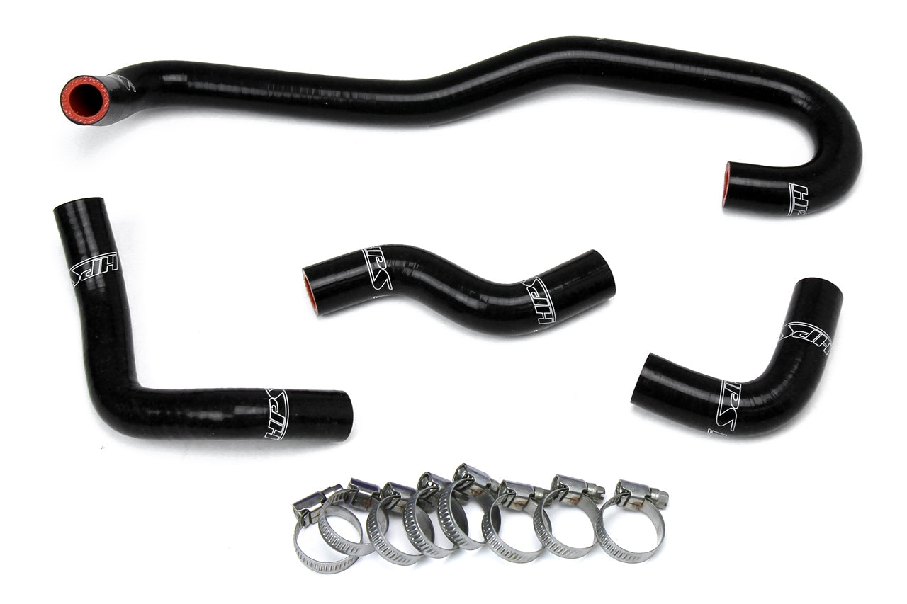 HPS Black Silicone Heater Hose Kit 1989-1992 Toyota 4Runner 3.0L V6 57-1655-BLK