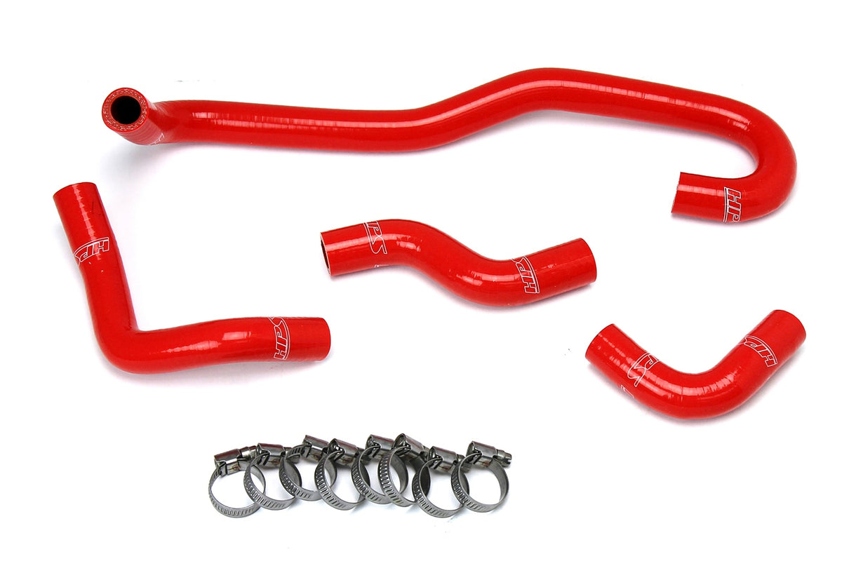 HPS Red Silicone Heater Hose Kit 1989-1992 Toyota Pickup 3.0L V6 57-1655-RED