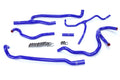 HPS Blue Reinforced Silicone Heater Hose Kit Coolant Chevy 16-17 Camaro SS Coupe 6.2L V8 57-1660-BLUE