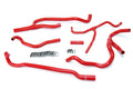 HPS Red Reinforced Silicone Heater Hose Kit Coolant Chevy 16-17 Camaro SS Coupe 6.2L V8 57-1660-RED