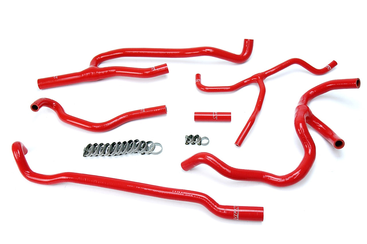HPS Red Silicone Heater Hose Kit 2016-2020 Chevy Camaro SS Coupe 6.2L V8 57-1660-RED